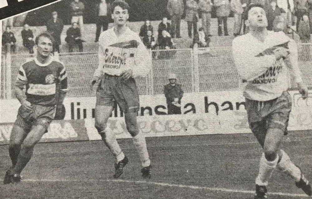 Adžić, Jozinović i Mario Meštrović. GNK Dinamo/Arhiva